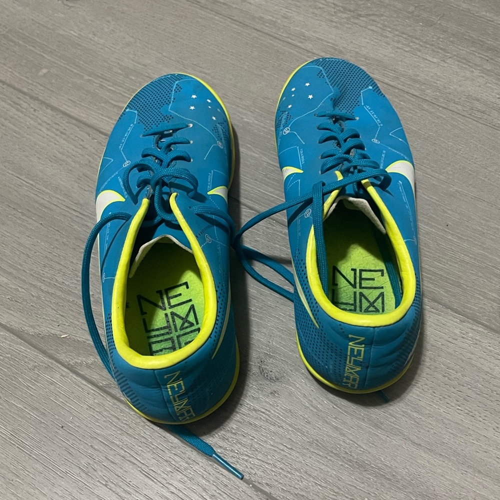 Nike 4.5Y Mercurialx Indoor Turf Soccer Football Shoes Sneakers Vortex - Picture 5 of 10